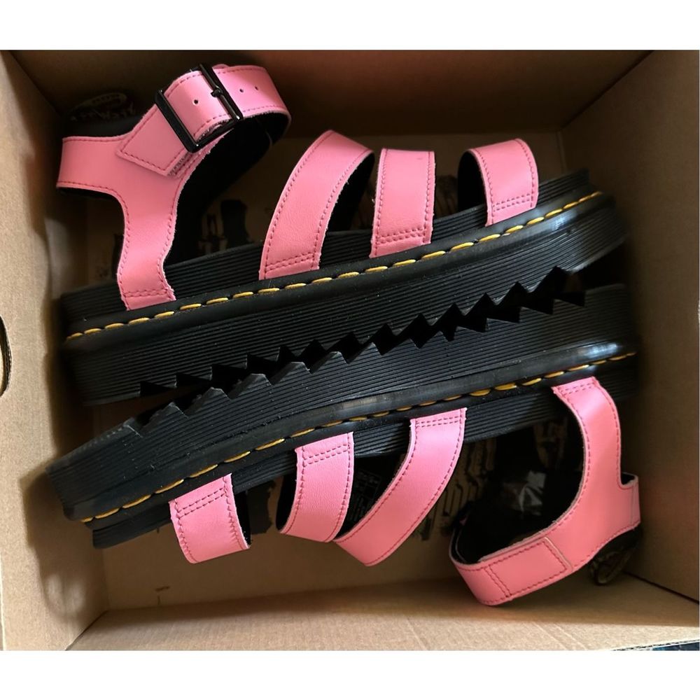 Dr. Martens Pink Lemonade Blaire Sandals sz 11